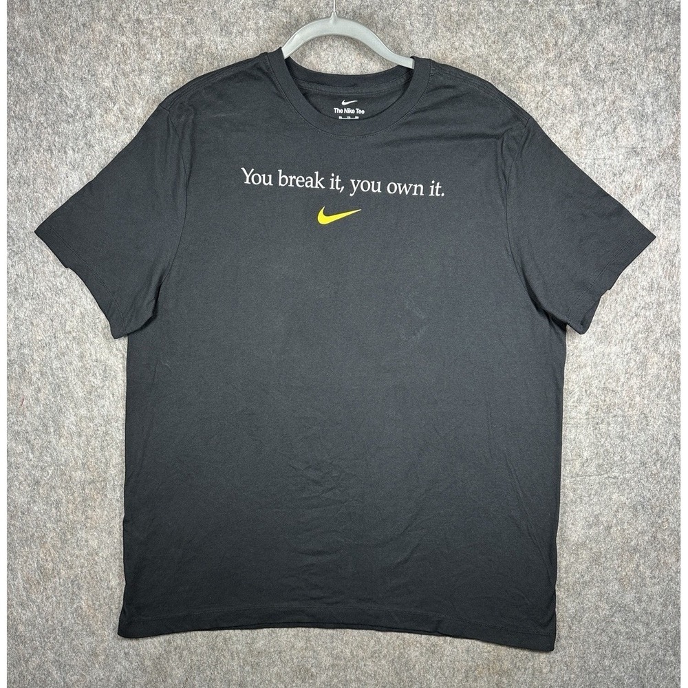 Nike The Nike Tee Iowa Hawkeyes Clark 22 Shirt Mens XXL Black Graphic